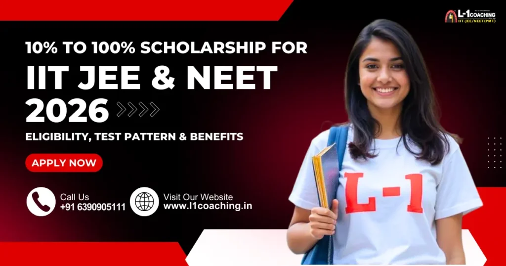 scholarship for iit jee neet 2026